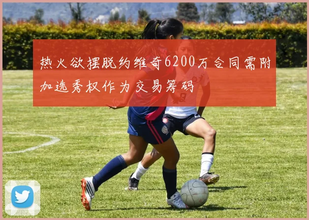 热火欲摆脱约维奇6200万合同需附加选秀权作为交易筹码